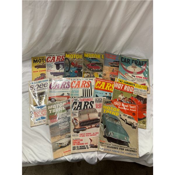 Moto trend and other car magazines