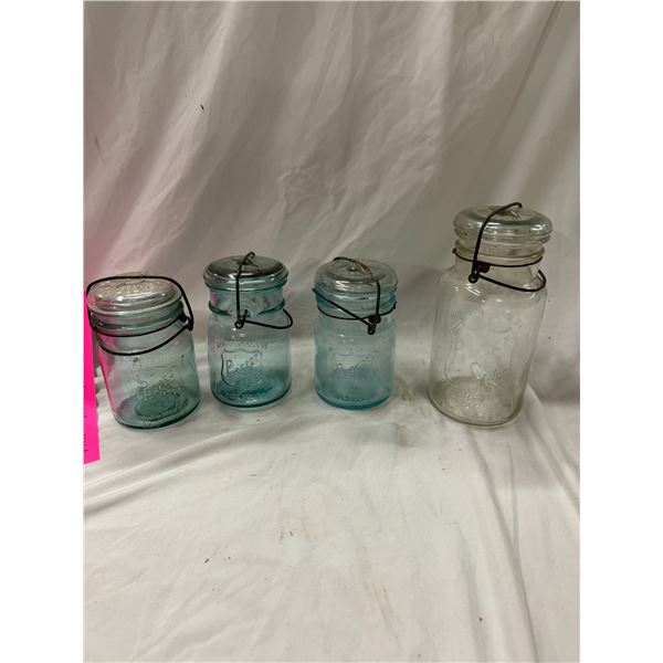 Perfect seal jars vintage