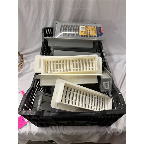 Plastic registers