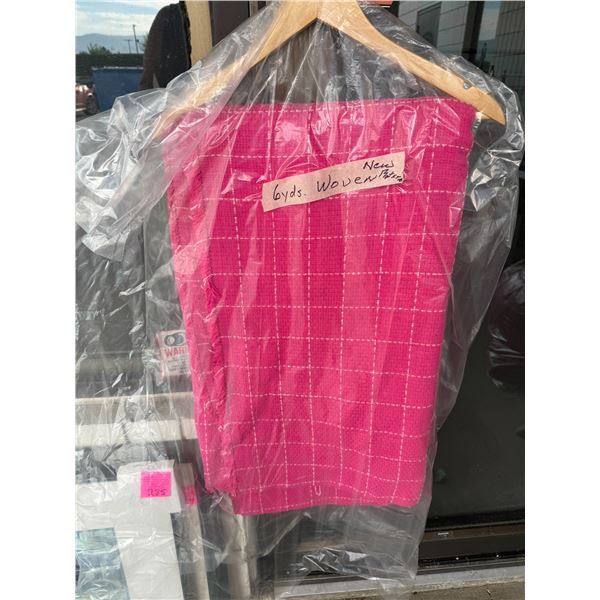 6yds woven new material