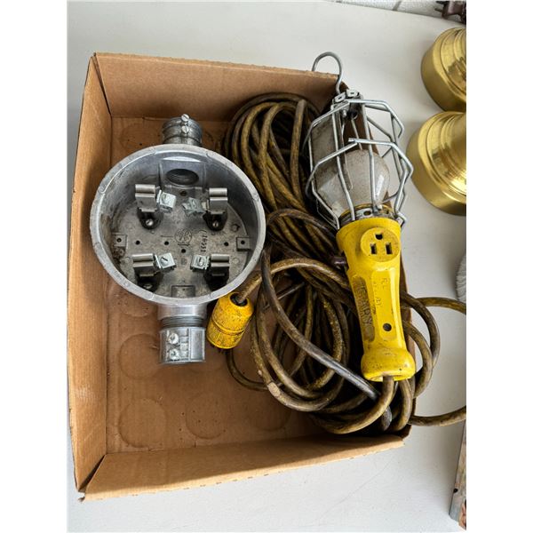 Work light and Hydro cover