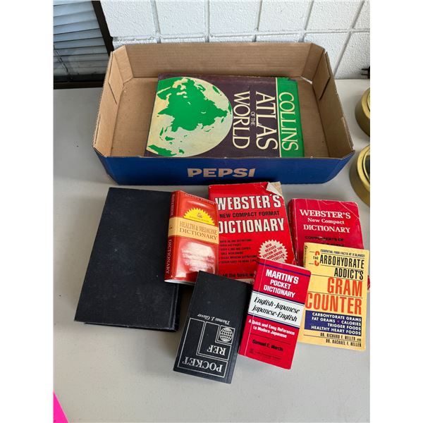 Assorted dictionaries, etc.