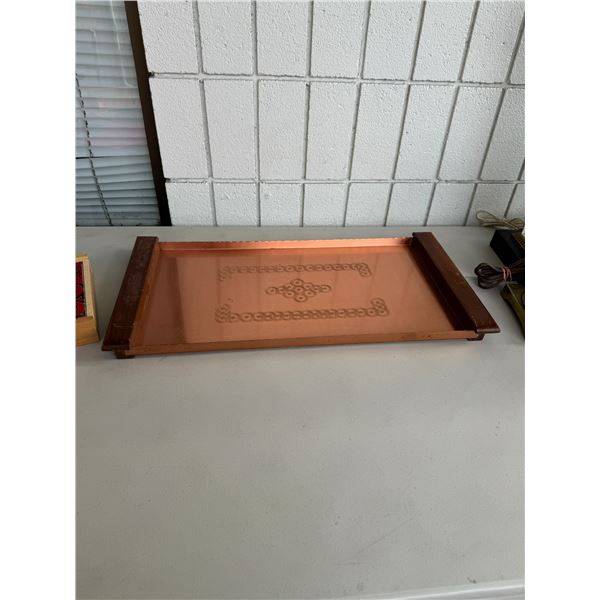 copperware tray made in Canada