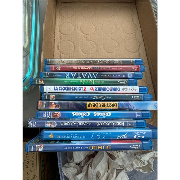 Blu-ray DVDs