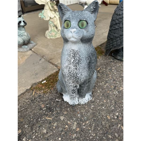 Cat yard decor