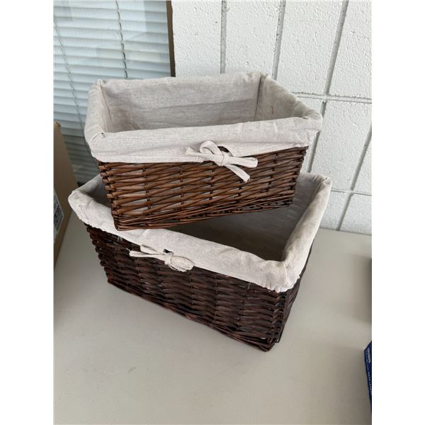 Two baskets