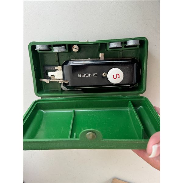 Vintage Singer handheld button holer
