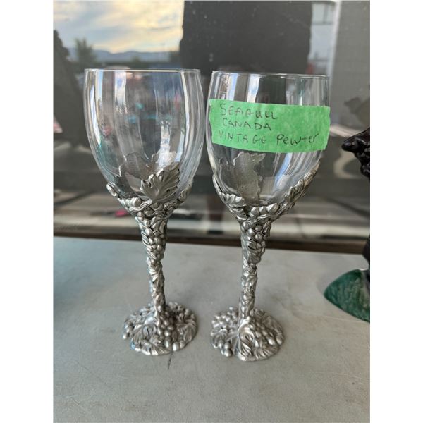 Seagull Canada vintage pewter