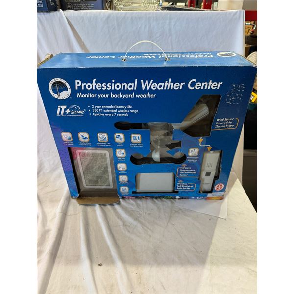 Professional weather center