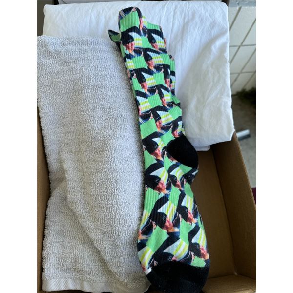 Sockets, towel sheet