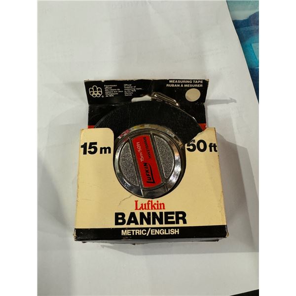 New Lufkin tape measure