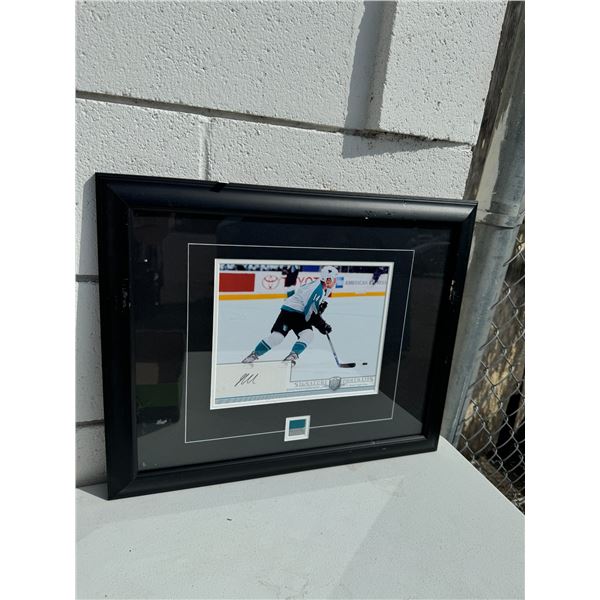 signature portrait, Jonathan Cheechoo