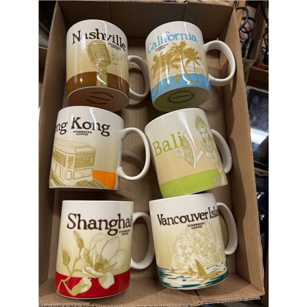 Starbucks mugs