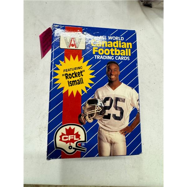 all world Canadian football cards