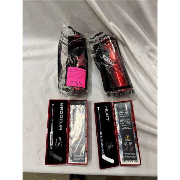 Goalie edition collectible sticks