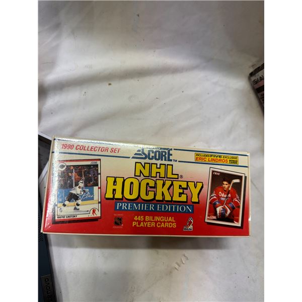 Score sealed 1990 Collector set premier edition 445 bilingual player
