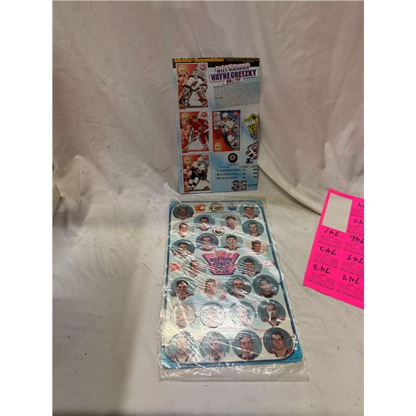 Canada games Western power pog team and post cereal, hockey cards