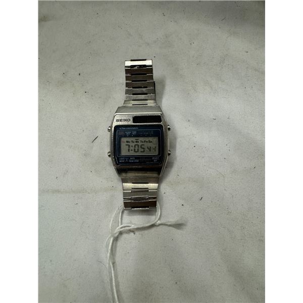 1980s Seiko digital chronograph watch working