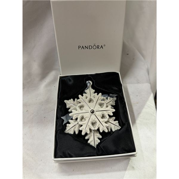 Pandora ornament 2015 Limited edition snowflake ornament