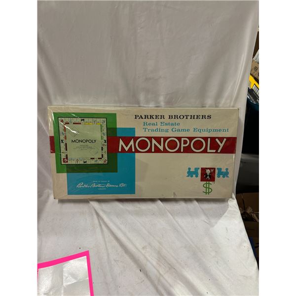 Parker Brothers vintage monopoly game