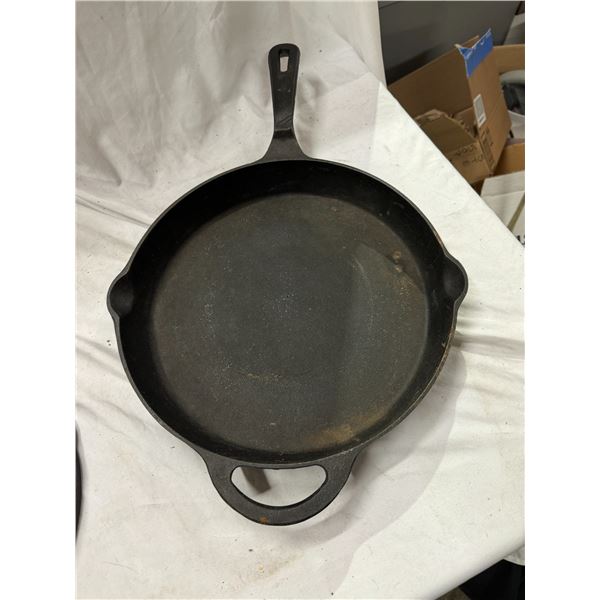 Cast-iron frying pan