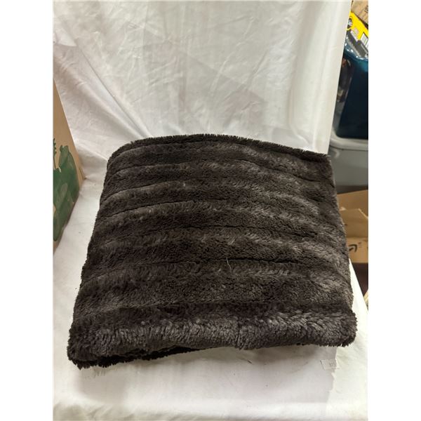 Indigo, Soft, fuzzy blanket