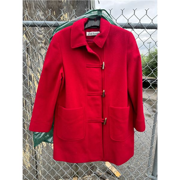 Alfred Dunner  wool car coat size 10 P