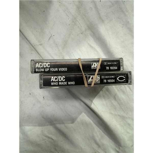 AC/DC cassettes