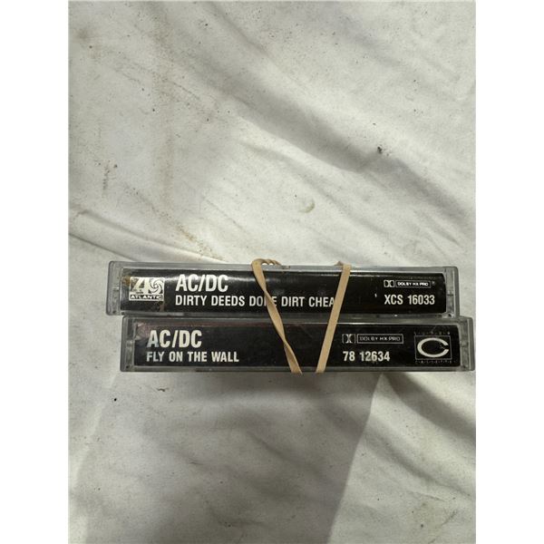 AC/DC cassettes
