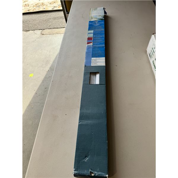 Final room darkening duplex blinds 42 inches wide 64 inches long