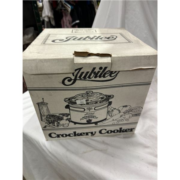 Jubilee crockery cooker