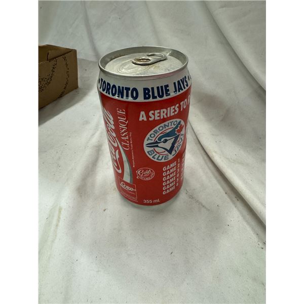 Toronto Blue Jays Coca-Cola collectible can
