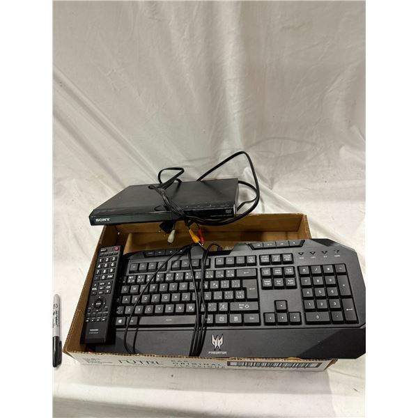 Sony DVD player and predator