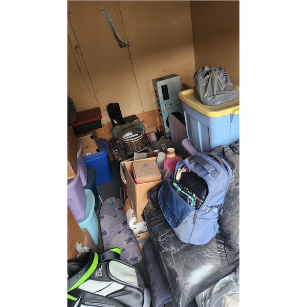 Storage locker contents unit 19 7.5X10