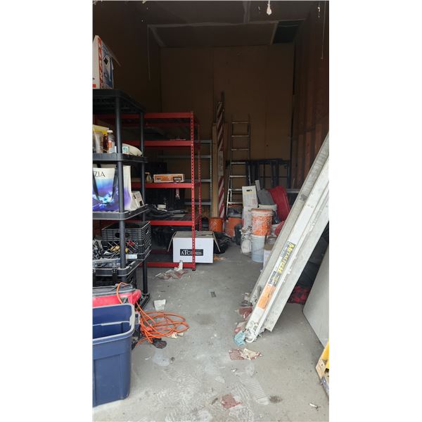 Storage locker contents unit 114 10X20