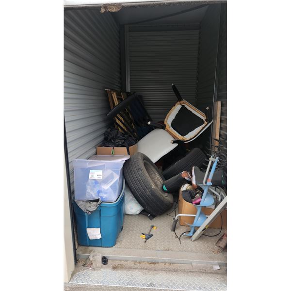 Storage locker contents unit 352 5X10