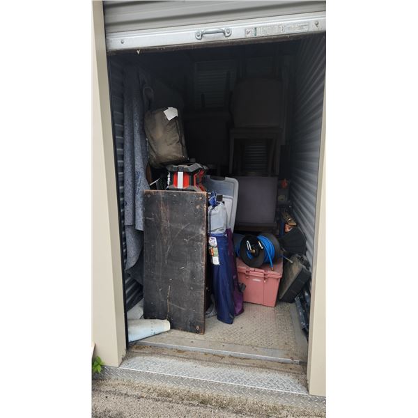 Storage locker contents unit 321 5X10