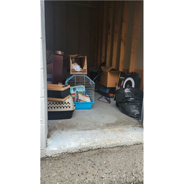 Storage locker contents unit 239 6X11