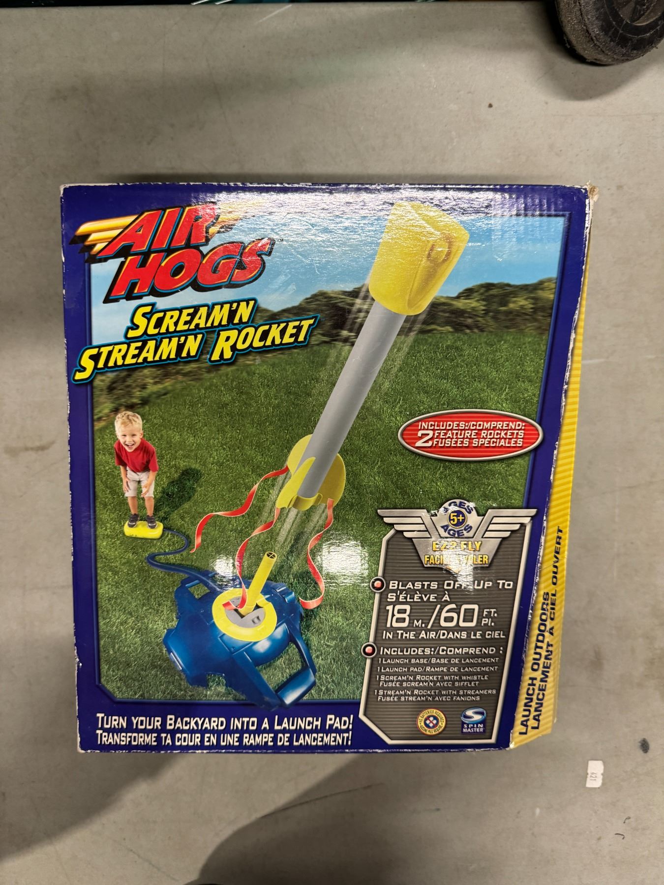 Air hogs, screaming rocket