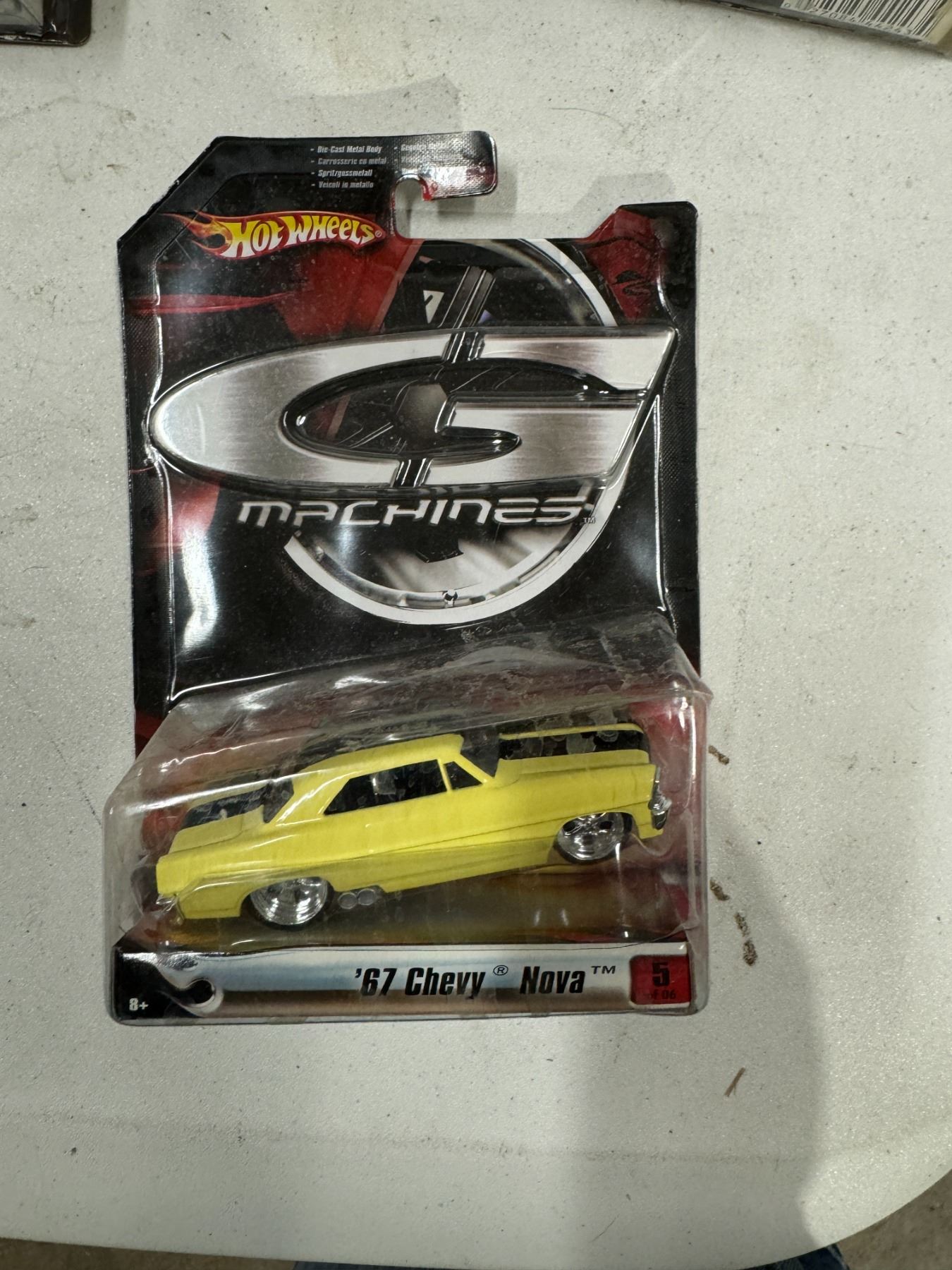 Hot wheels Jim machines 67 Chevy nova