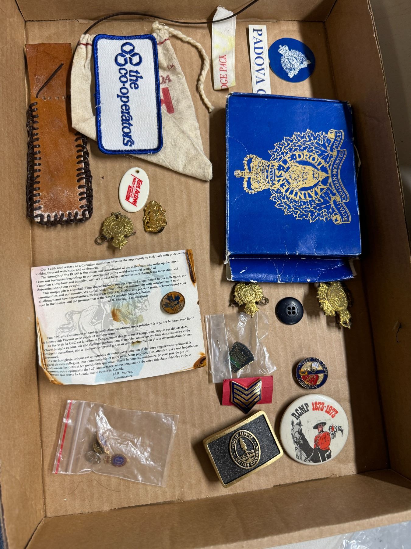 Collectible RCMP items and other