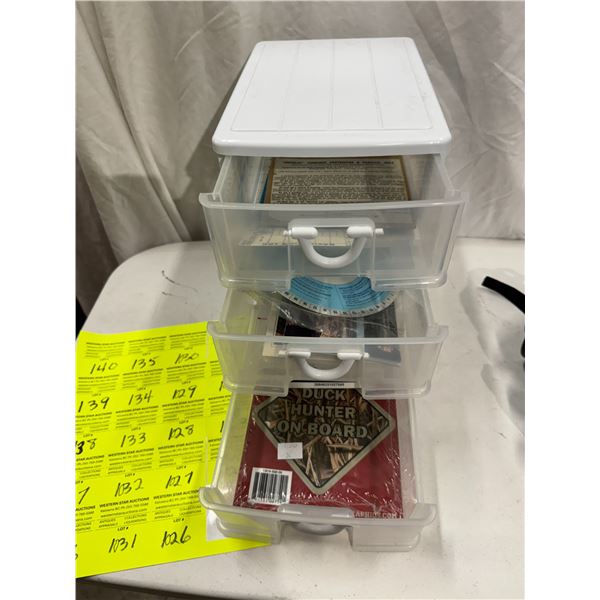 Container with contents