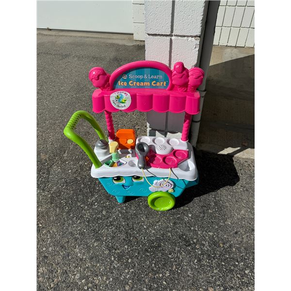 Leapfrog scoop, and learn ice cream cart