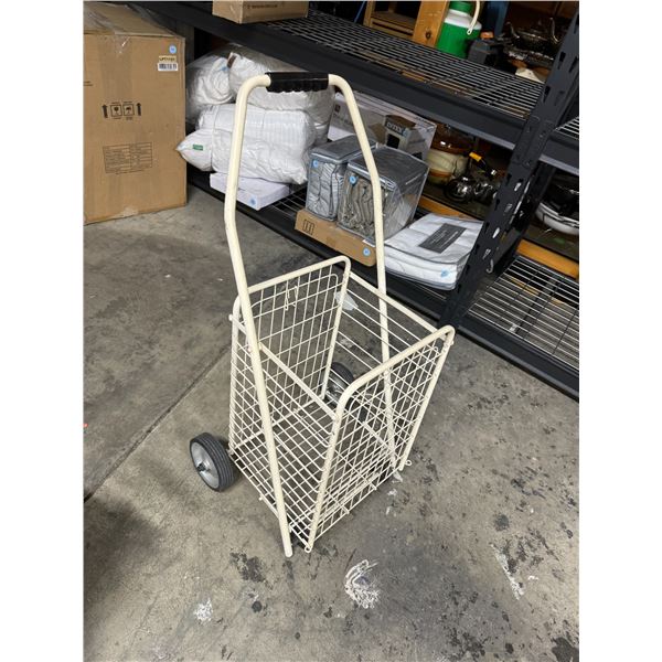 Folding rolling cart