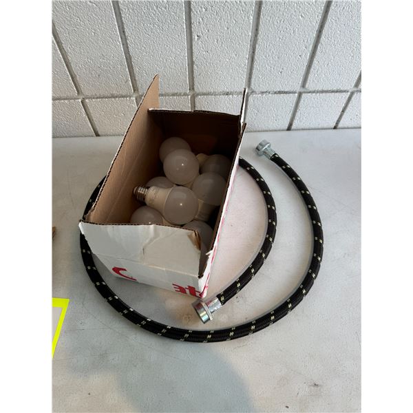 Lightbulbs, and hose