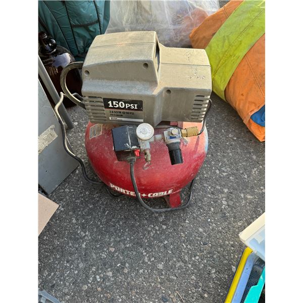 Porter cable compressor untested