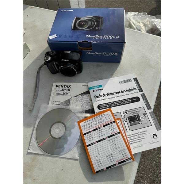 Canon power Shot SX100IS digital camera