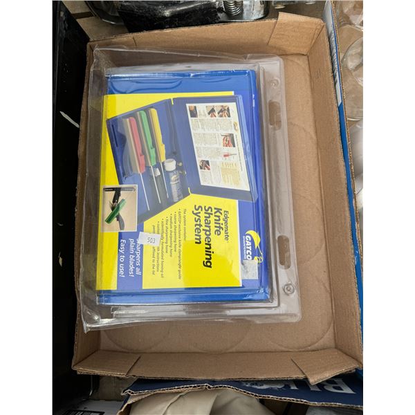 Knife sharpening system