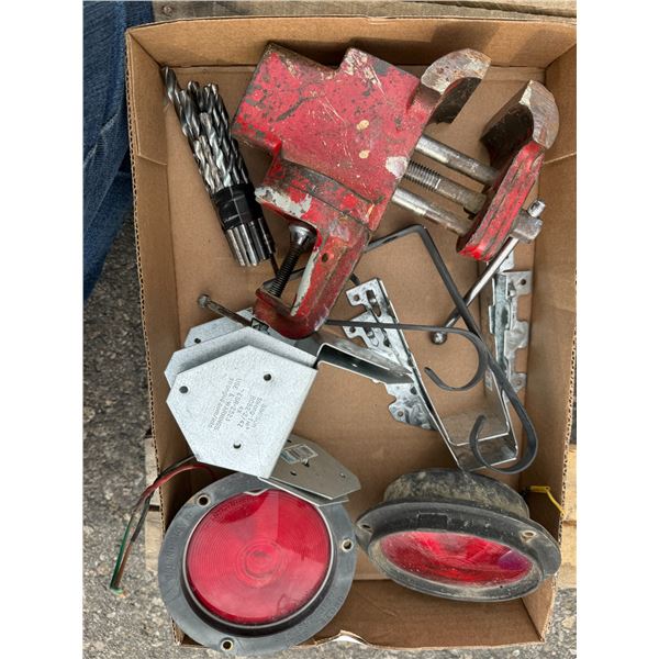 Vice,  lights and drillbits