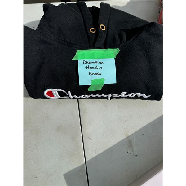 Champion hoodie size small